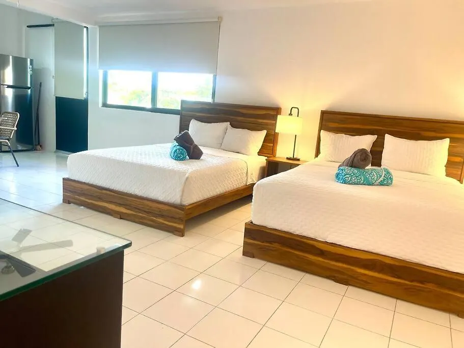 Deco5B Spacious Downtown Studio Cancun